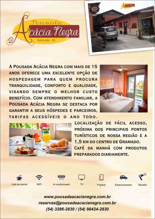Pousada Acacia Negra 格拉玛多 外观 照片